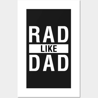 Rad Like Dad Posters and Art